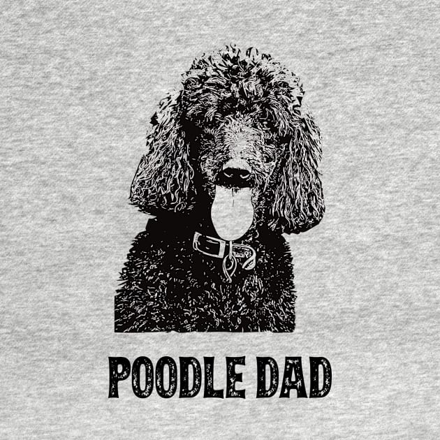 Poodle Dad Standard Poodle by DoggyStyles